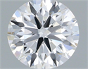 Natural Diamond 0.50 Carats, Round with Excellent Cut, E Color, SI1 Clarity and Certified by IGI
