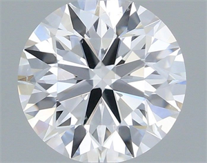 Picture of Natural Diamond 0.50 Carats, Round with Excellent Cut, E Color, SI1 Clarity and Certified by IGI