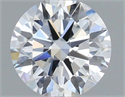 Natural Diamond 0.50 Carats, Round with Excellent Cut, E Color, SI1 Clarity and Certified by IGI