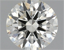 Diamante Natural 0.47 quilates, Redondo , Color K, claridad VVS2 y certificado IGI