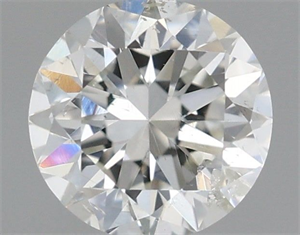Picture of Natural Diamond 0.40 Carats, Round with Very Good Cut, H Color, I1 Clarity and Certified by IGI