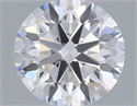 Natural Diamond 0.40 Carats, Round with Excellent Cut, E Color, VVS2 Clarity and Certified by IGI