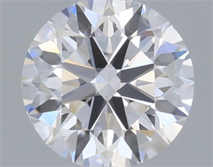 Picture of Natural Diamond 0.40 Carats, Round with Excellent Cut, E Color, VVS2 Clarity and Certified by IGI