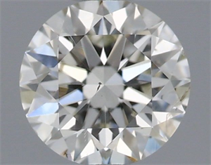 Foto Diamante Natural 0.46 quilates, Redondo , Color H, claridad SI2 y certificado IGI de