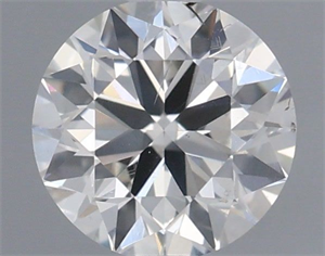 Foto Diamante Natural 0.40 quilates, Redondo , Color H, claridad SI1 y certificado IGI de