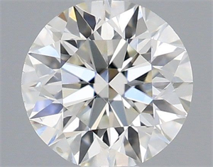 Picture of Natural Diamond 0.40 Carats, Round with Excellent Cut, H Color, VS2 Clarity and Certified by IGI