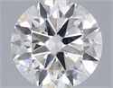 Natural Diamond 0.50 Carats, Round with Excellent Cut, F Color, SI1 Clarity and Certified by IGI
