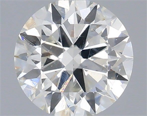 Picture of Natural Diamond 0.50 Carats, Round with Excellent Cut, F Color, SI1 Clarity and Certified by IGI