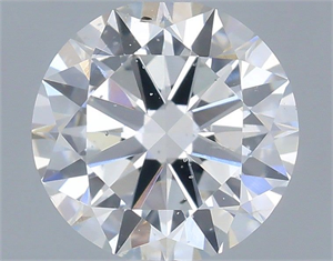 Foto Diamante Natural 0.50 quilates, Redondo , Color E, claridad SI1 y certificado IGI de