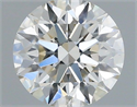 Diamante Natural 0.40 quilates, Redondo , Color H, claridad VS2 y certificado IGI