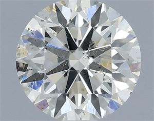 Foto Diamante Natural 0.55 quilates, Redondo , Color H, claridad SI2 y certificado IGI de