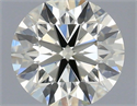 Diamante Natural 0.50 quilates, Redondo , Color K, claridad VS2 y certificado IGI