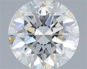 Picture of Natural Diamond 0.40 Carats, Round with Excellent Cut, E Color, SI2 Clarity and Certified by IGI