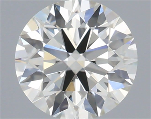 Picture of Natural Diamond 0.47 Carats, Round with Excellent Cut, I Color, VS1 Clarity and Certified by IGI