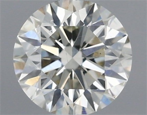 Foto Diamante Natural 0.40 quilates, Redondo , Color J, claridad SI1 y certificado IGI de