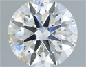Natural Diamond 0.48 Carats, Round with Excellent Cut, E Color, SI1 Clarity and Certified by IGI