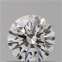 Natural Diamond 0.46 Carats, Round with Excellent Cut, G Color, SI1 Clarity and Certified by GIA