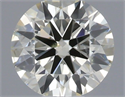 Natural Diamond 0.40 Carats, Round with Very Good Cut, K Color, VS2 Clarity and Certified by IGI