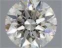 Natural Diamond 0.40 Carats, Round with Very Good Cut, K Color, SI1 Clarity and Certified by IGI