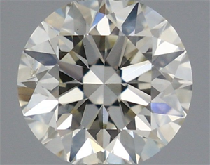 Picture of Natural Diamond 0.40 Carats, Round with Very Good Cut, K Color, SI1 Clarity and Certified by IGI