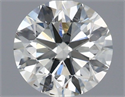 Natural Diamond 0.40 Carats, Round with Very Good Cut, K Color, SI1 Clarity and Certified by IGI