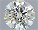 Natural Diamond 0.40 Carats, Round with Excellent Cut, K Color, VS2 Clarity and Certified by IGI