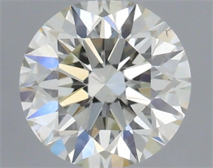 Foto Diamante Natural 0.40 quilates, Redondo , Color J, claridad SI2 y certificado IGI de