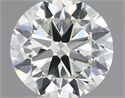 Diamante Natural 0.40 quilates, Redondo , Color J, claridad VVS2 y certificado IGI