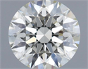 Diamante Natural 0.57 quilates, Redondo , Color H, claridad VVS1 y certificado IGI