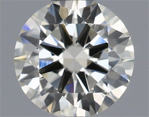 Picture of Natural Diamond 0.47 Carats, Round with Excellent Cut, J Color, VVS2 Clarity and Certified by IGI