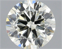 Natural Diamond 0.40 Carats, Round with Very Good Cut, M Color, SI1 Clarity and Certified by IGI