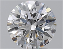 Natural Diamond 2.01 Carats, Round with Excellent Cut, D Color, VS2 Clarity and Certified by GIA