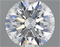 Diamante Natural 0.45 quilates, Redondo , Color D, claridad VS2 y certificado IGI