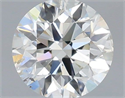 Diamante Natural 0.40 quilates, Redondo , Color H, claridad SI1 y certificado IGI