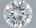Diamante Natural 0.54 quilates, Redondo , Color H, claridad SI1 y certificado IGI