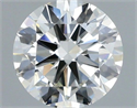 Natural Diamond 0.40 Carats, Round with Very Good Cut, H Color, VS2 Clarity and Certified by IGI