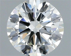 Picture of Natural Diamond 0.40 Carats, Round with Very Good Cut, H Color, VS2 Clarity and Certified by IGI