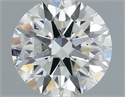 Diamante Natural 0.44 quilates, Redondo , Color H, claridad SI1 y certificado IGI