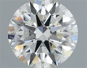 Foto Diamante Natural 0.44 quilates, Redondo , Color H, claridad SI1 y certificado IGI de