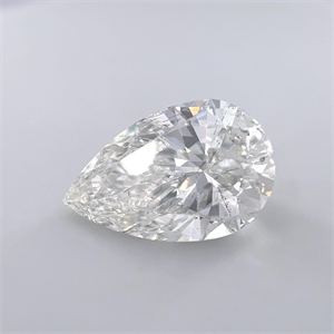 Foto Diamante Natural 4.05 quilates, De pera , Color I, claridad SI2 y certificado GIA de