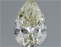 Natural Diamond 0.70 Carats, Pear with  Cut, K Color, VS2 Clarity and Certified by IGI