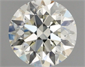 Diamante Natural 1.08 quilates, Redondo , Color J, claridad VVS2 y certificado IGI