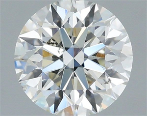 Foto Diamante Natural 0.71 quilates, Redondo , Color H, claridad SI1 y certificado IGI de