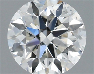 Foto Diamante Natural 0.41 quilates, Redondo , Color H, claridad SI1 y certificado IGI de