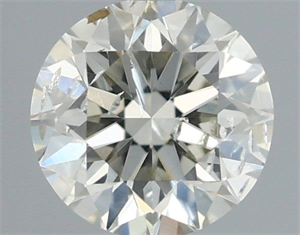 Foto Diamante Natural 0.50 quilates, Redondo , Color J, claridad SI2 y certificado IGI de