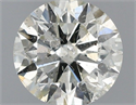 Diamante Natural 0.70 quilates, Redondo , Color J, claridad I1 y certificado IGI