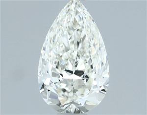 Picture of Natural Diamond 0.91 Carats, Pear with  Cut, I Color, VVS1 Clarity and Certified by IGI