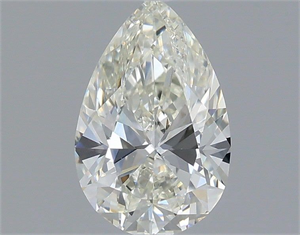 Picture of Natural Diamond 0.72 Carats, Pear with  Cut, H Color, VS1 Clarity and Certified by IGI