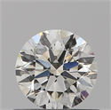 Diamante Natural 0.50 quilates, Redondo , Color I, claridad VS2 y certificado GIA