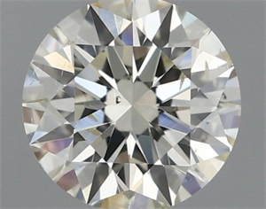 Foto Diamante Natural 0.40 quilates, Redondo , Color J, claridad SI2 y certificado IGI de
